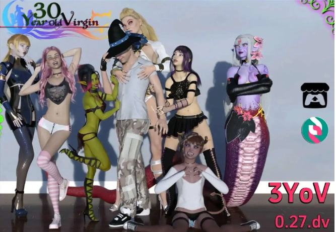 【欧美SLG/汉化/沙盒】30岁的处男v0.35.DV AI版【PC+安卓/7.64G/更新】30 Year Old Virgin [v0.35.DV]
